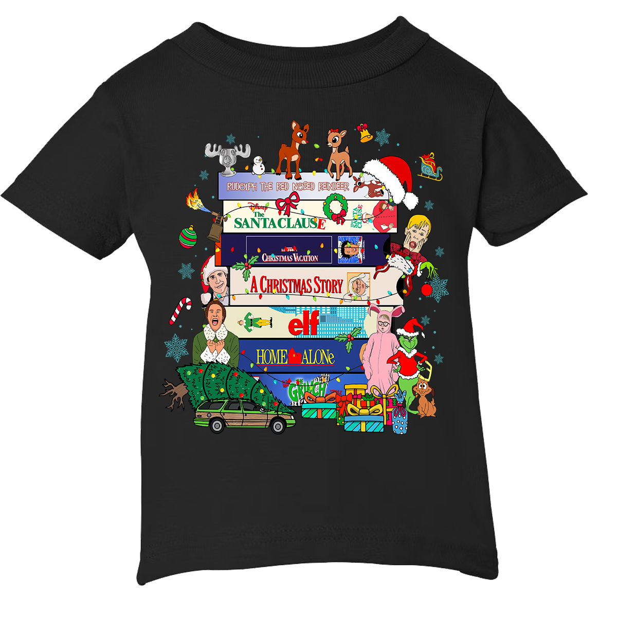 Christmas VHS Movies Tee (INFANT/TODDLER/YOUTH)