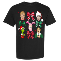 Christmas Movies Coquette Comfort Color Tee