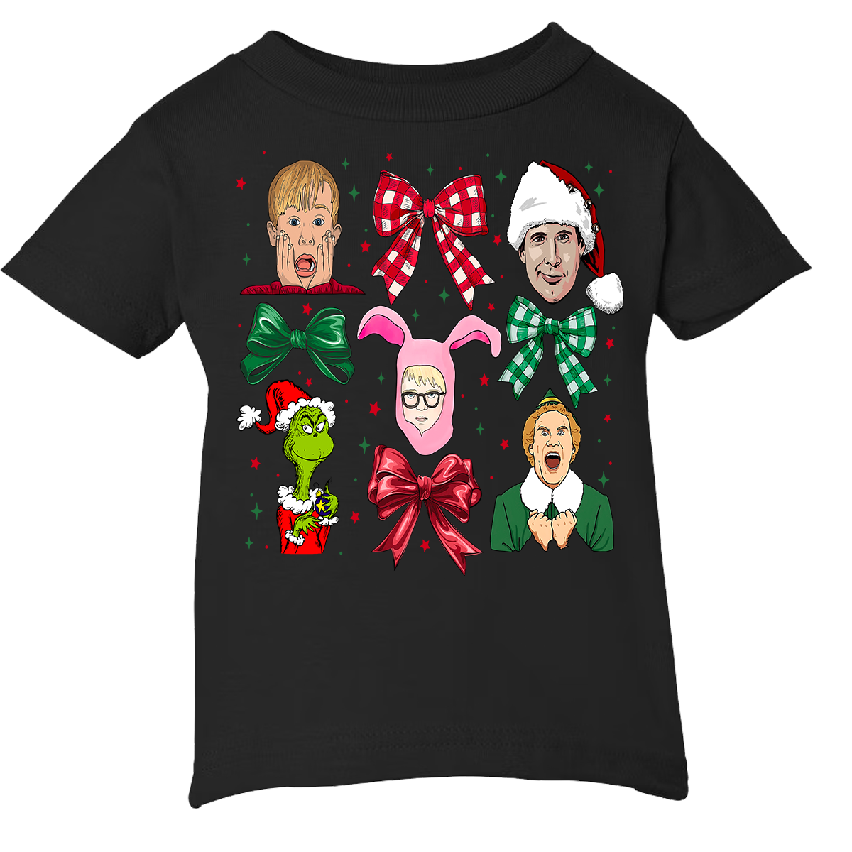 Christmas Movies Coquette Tee (INFANT/TODDLER/YOUTH)