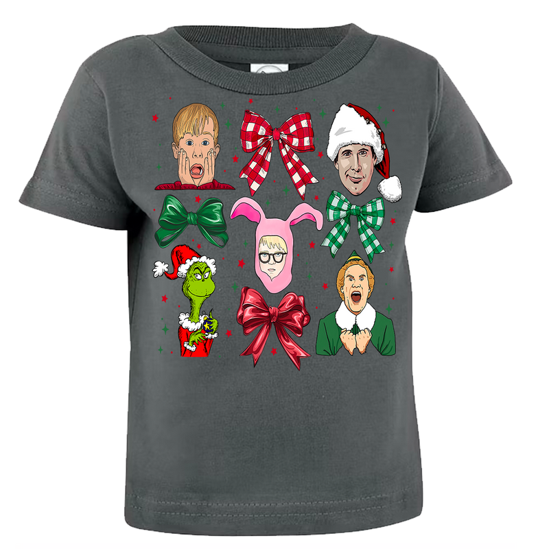 Christmas Movies Coquette Tee (INFANT/TODDLER/YOUTH)