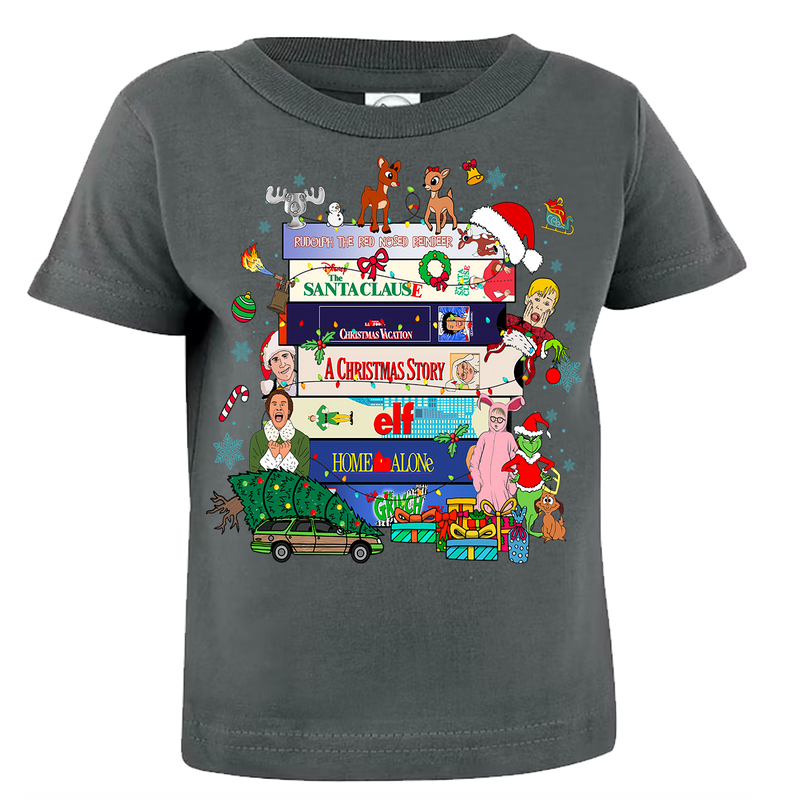 Christmas VHS Movies Tee (INFANT/TODDLER/YOUTH)