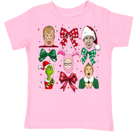 Christmas Movies Coquette Tee (INFANT/TODDLER/YOUTH)