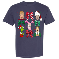 Christmas Movies Coquette Comfort Color Tee