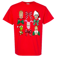 Christmas Movies Coquette Comfort Color Tee