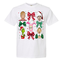 Christmas Movies Coquette Comfort Color Tee