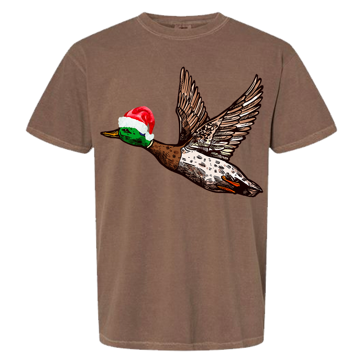 Christmas Mallard Comfort Color Tee