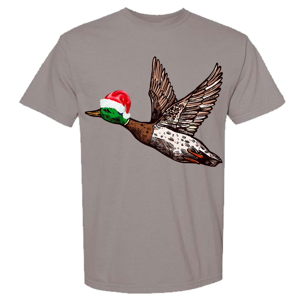 Christmas Mallard Comfort Color Tee