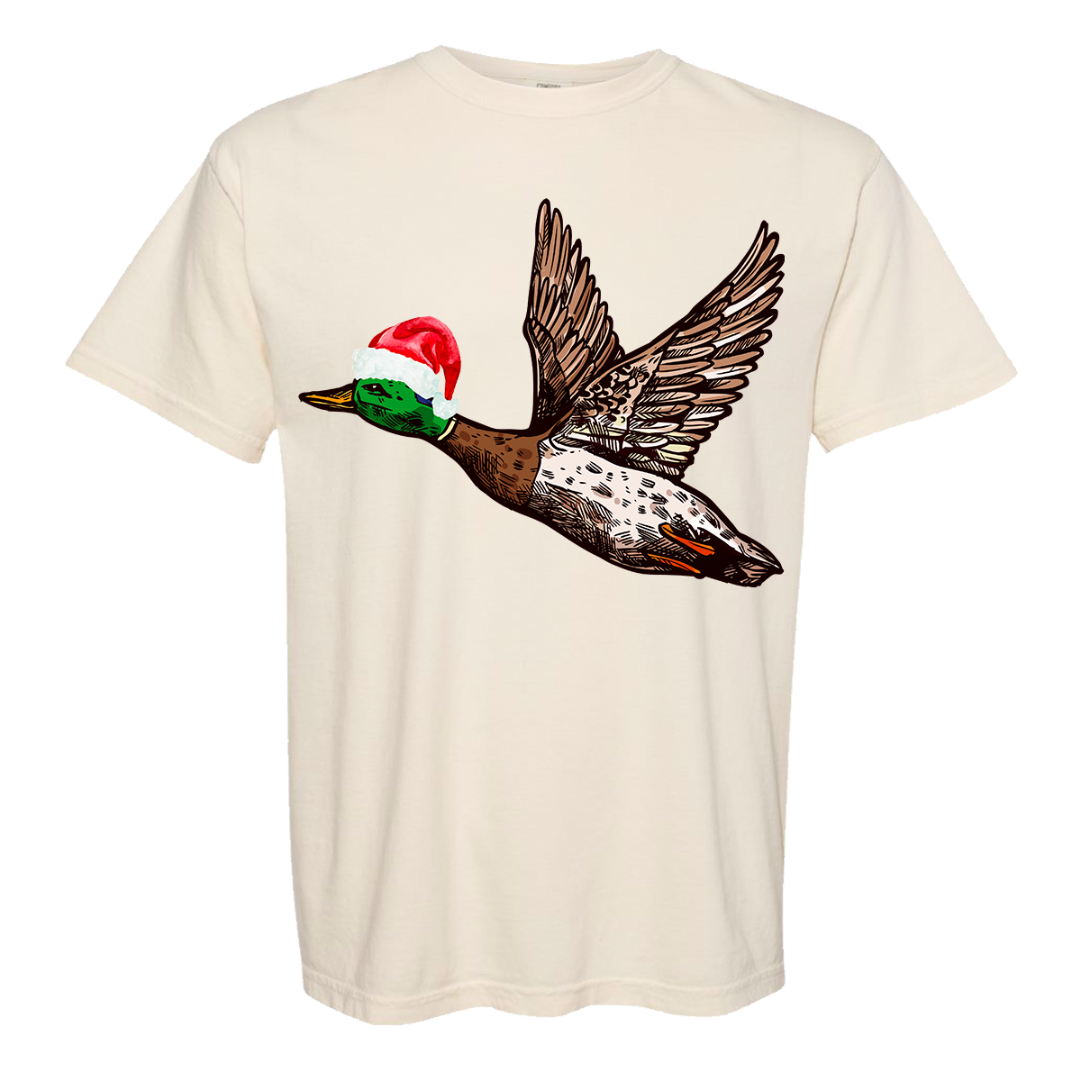 Christmas Mallard Comfort Color Tee