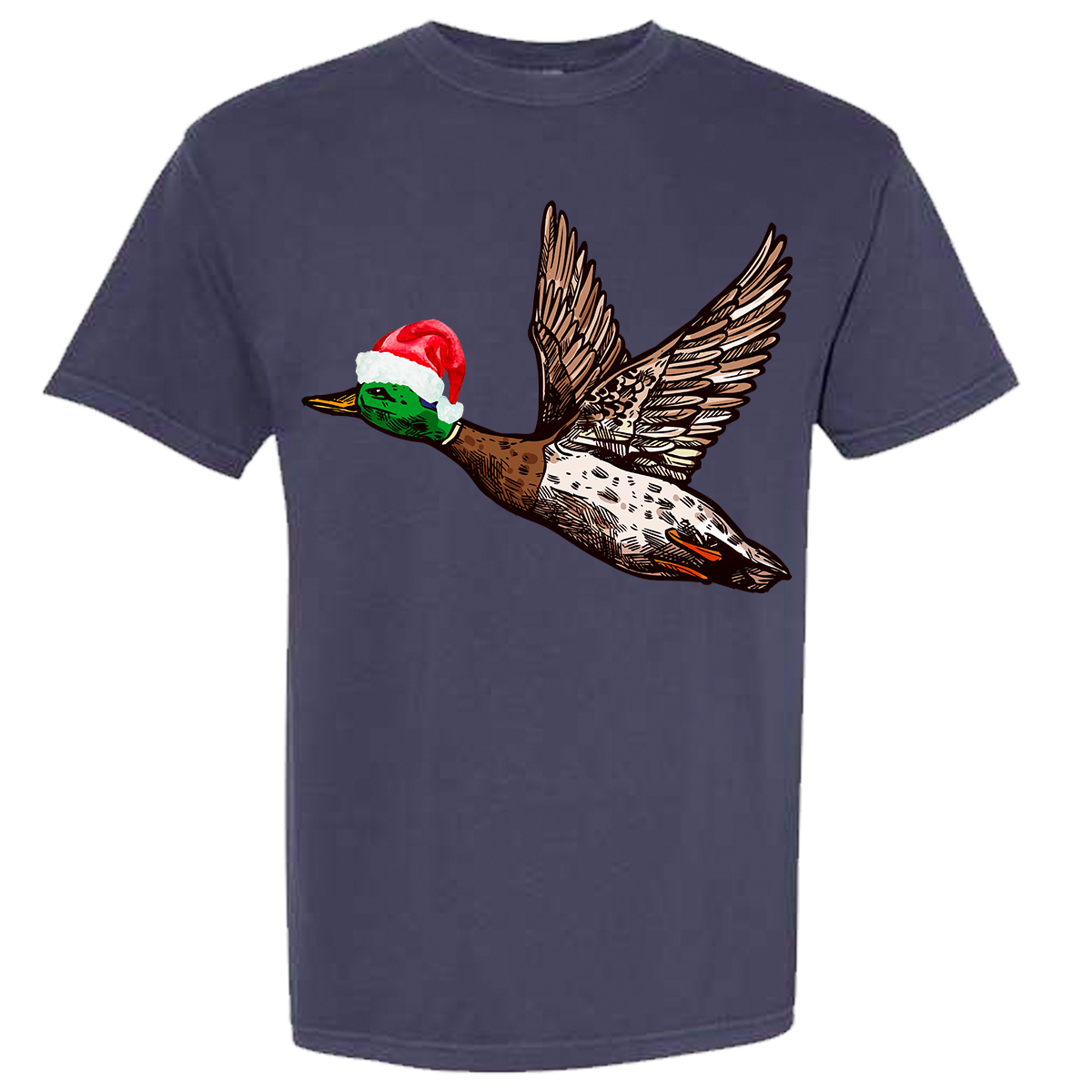 Christmas Mallard Comfort Color Tee