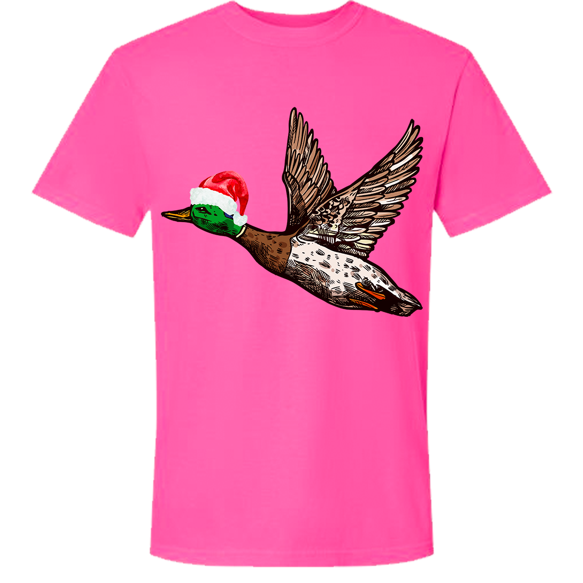 Christmas Mallard Comfort Color Tee