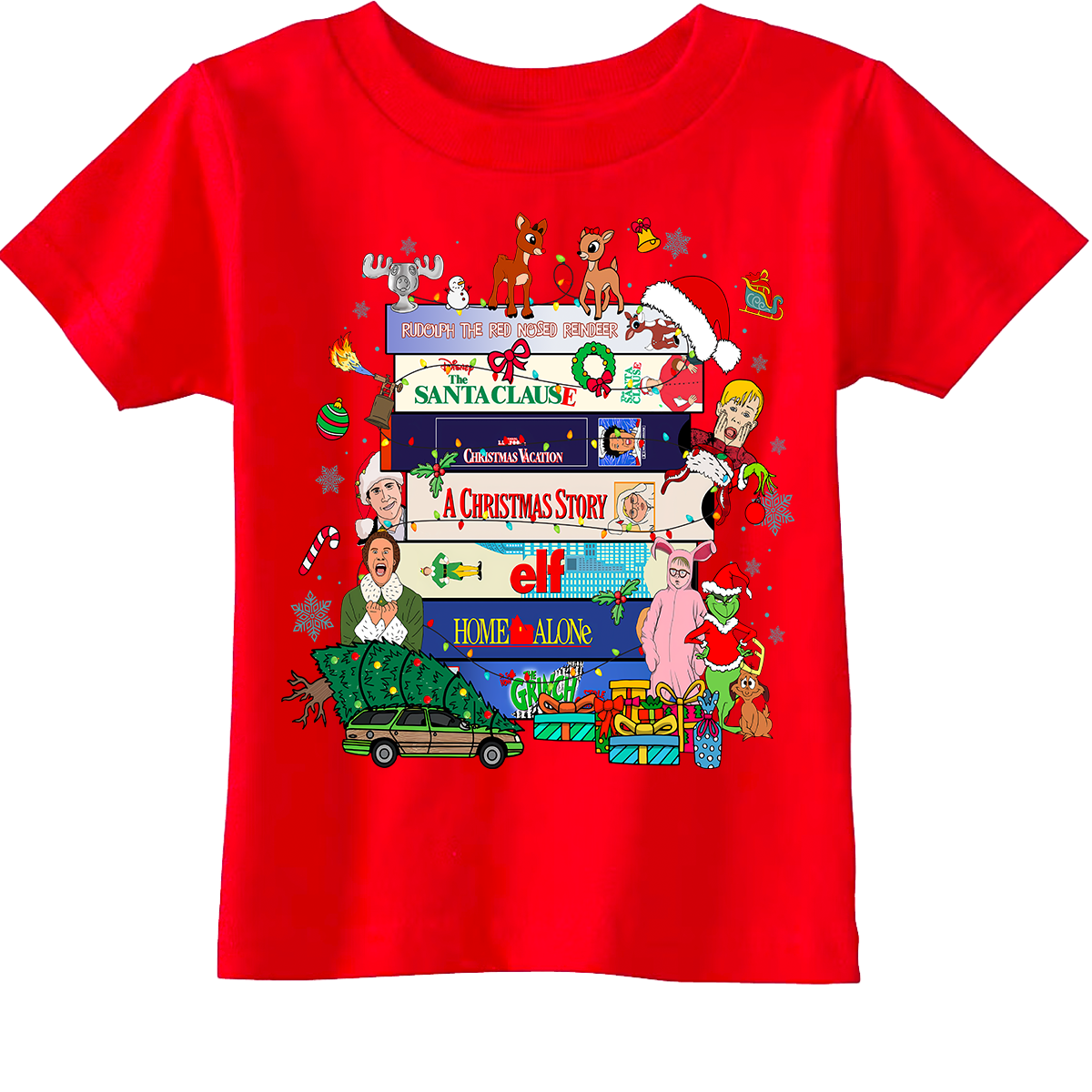 Christmas VHS Movies Tee (INFANT/TODDLER/YOUTH)