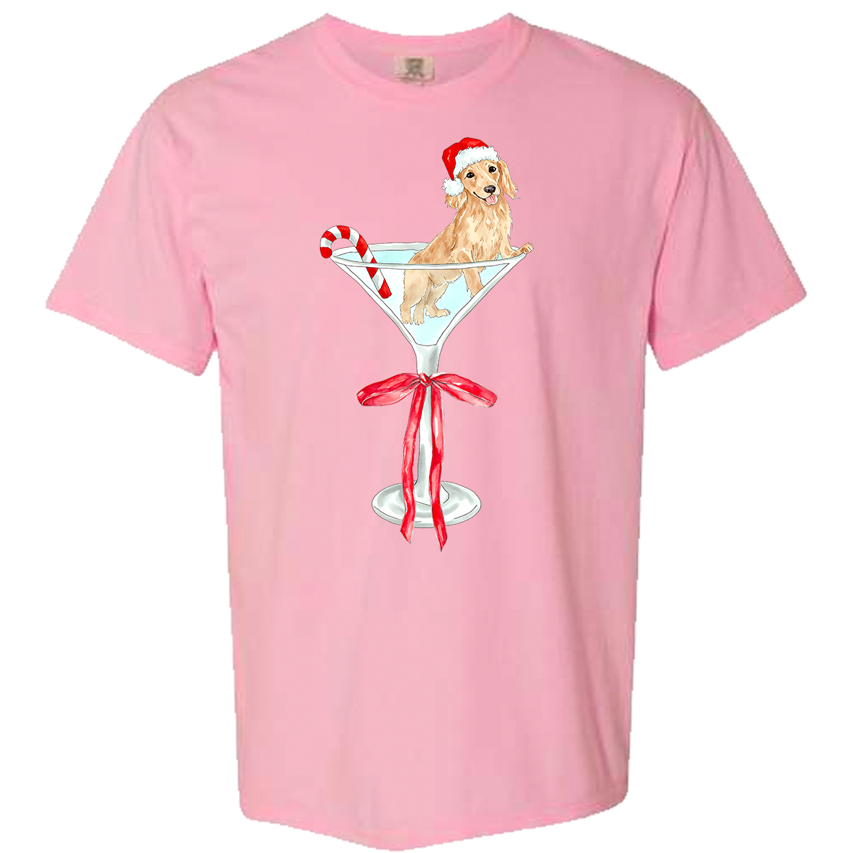 Christmas Mar-Weenie Comfort Color Tee