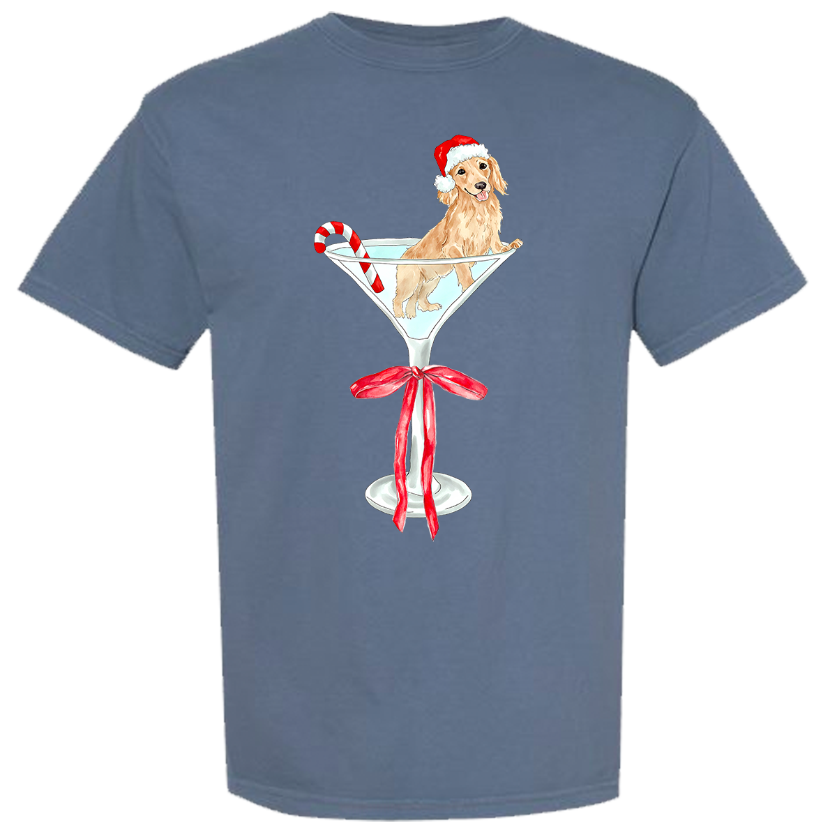 Christmas Mar-Weenie Comfort Color Tee