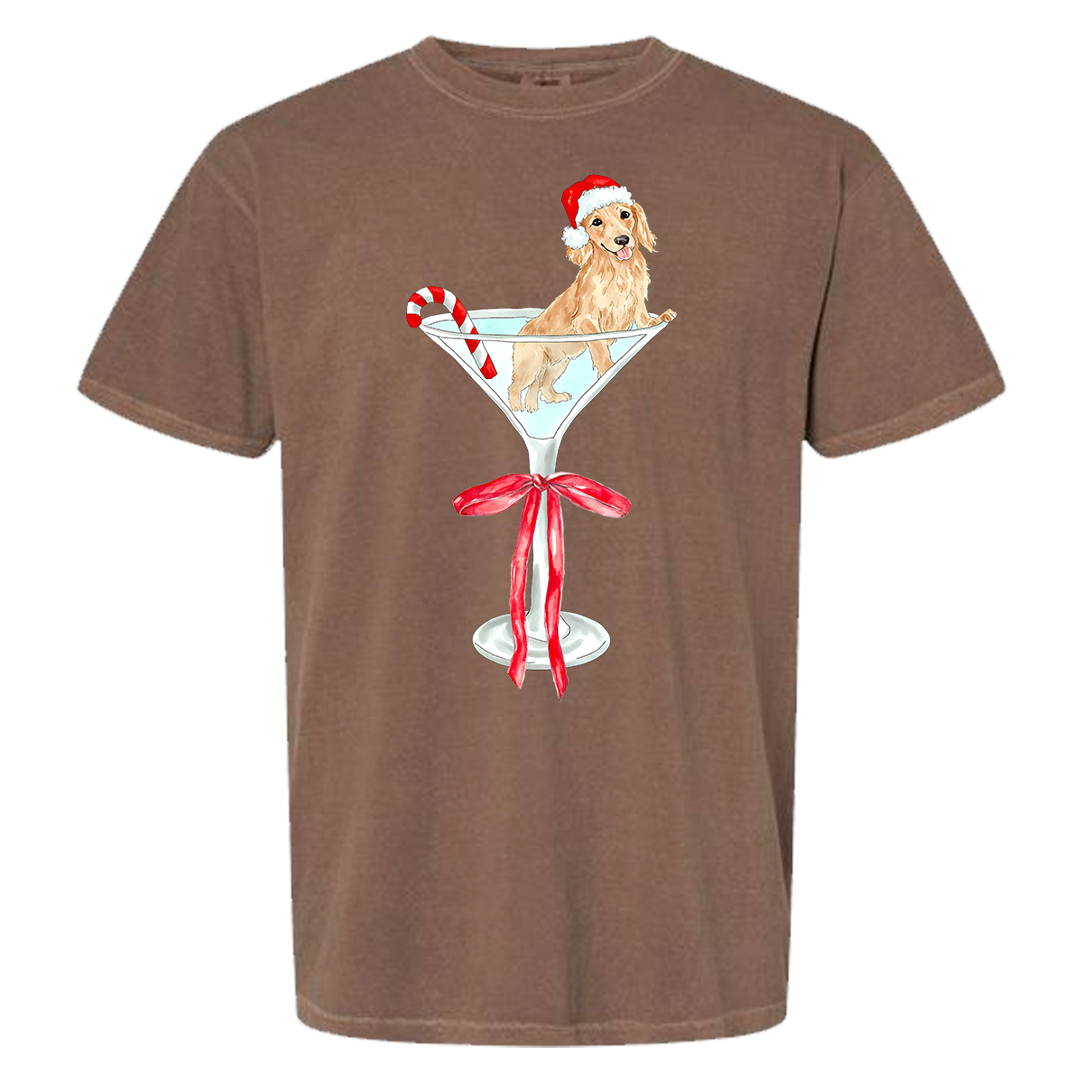 Christmas Mar-Weenie Comfort Color Tee