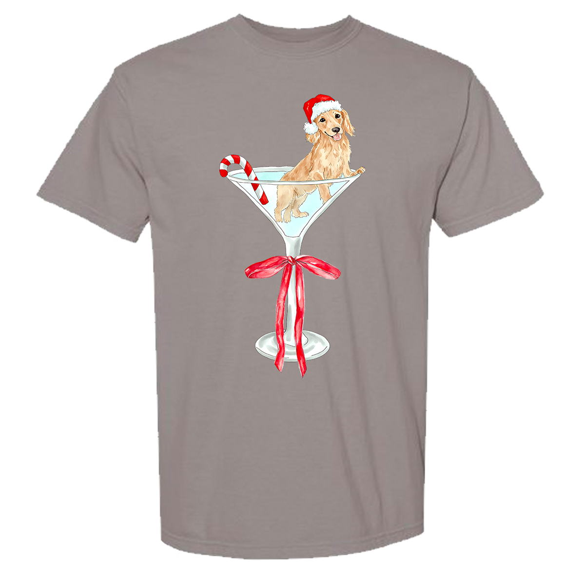 Christmas Mar-Weenie Comfort Color Tee