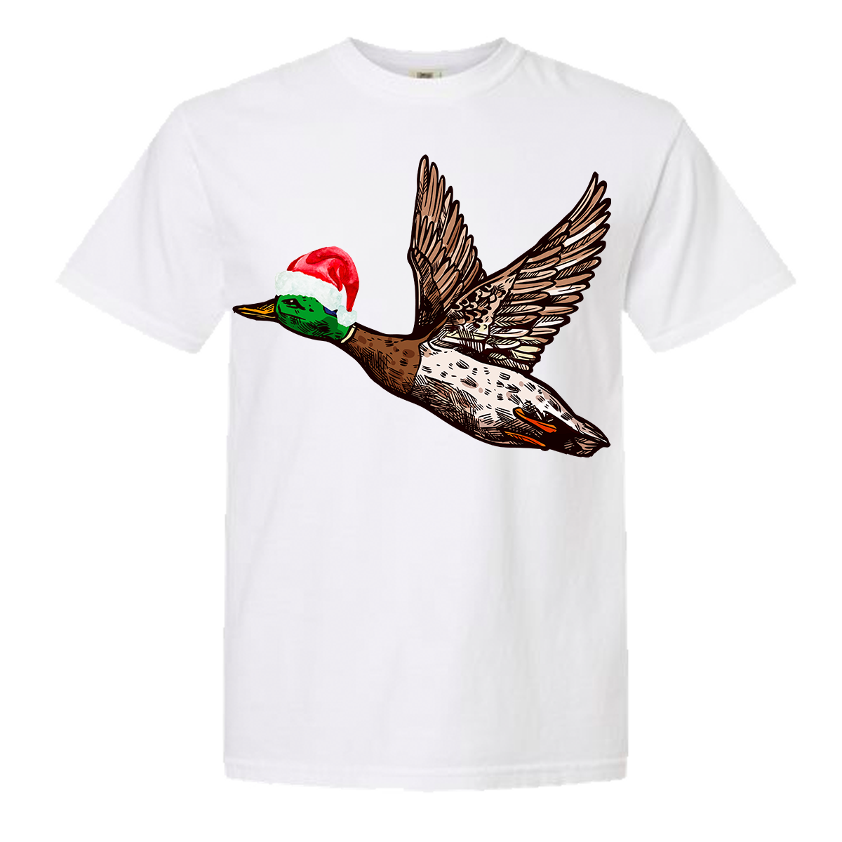 Christmas Mallard Comfort Color Tee