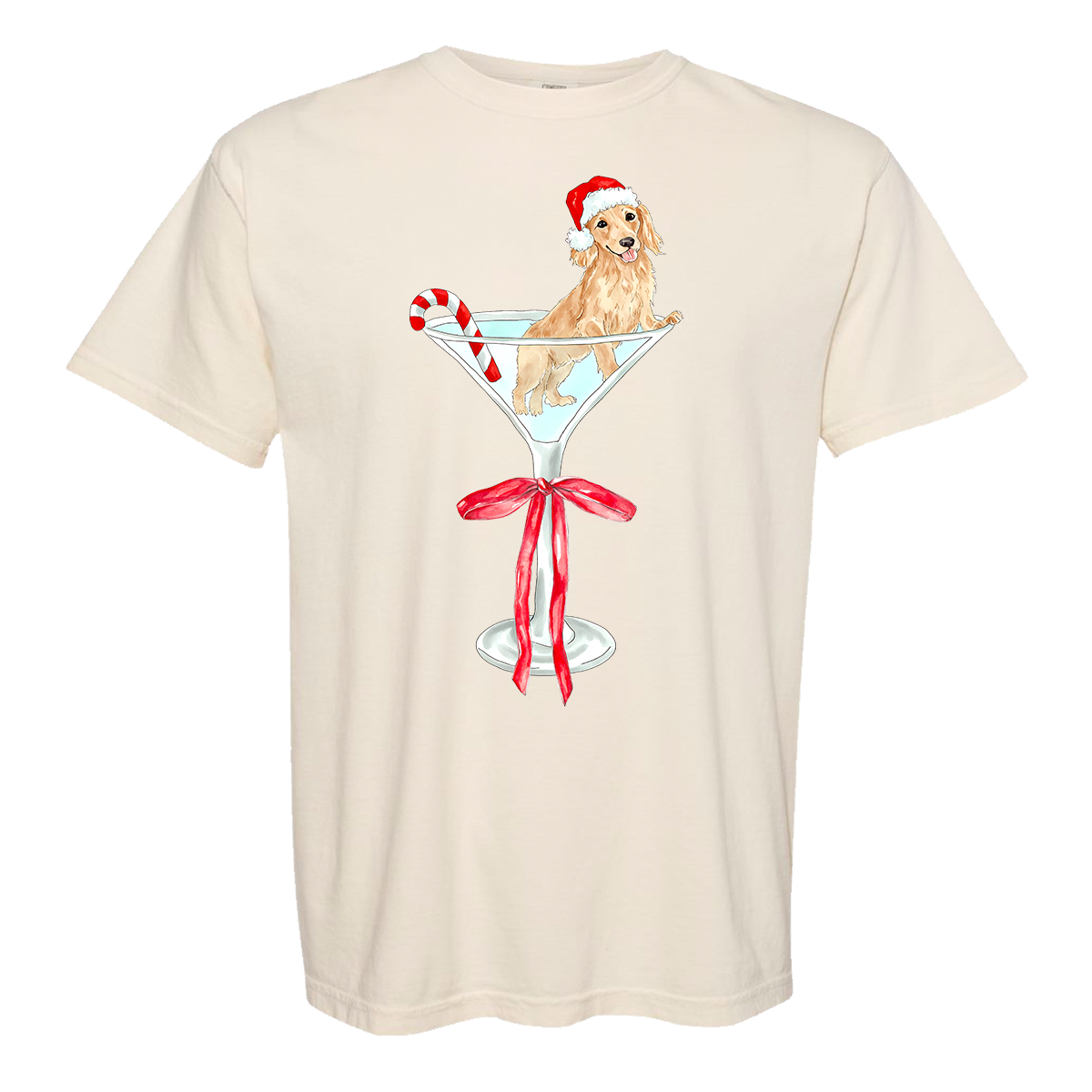 Christmas Mar-Weenie Comfort Color Tee