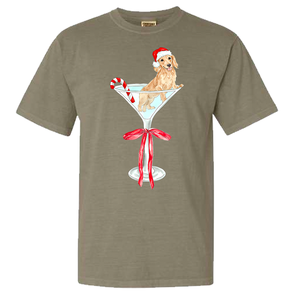 Christmas Mar-Weenie Comfort Color Tee