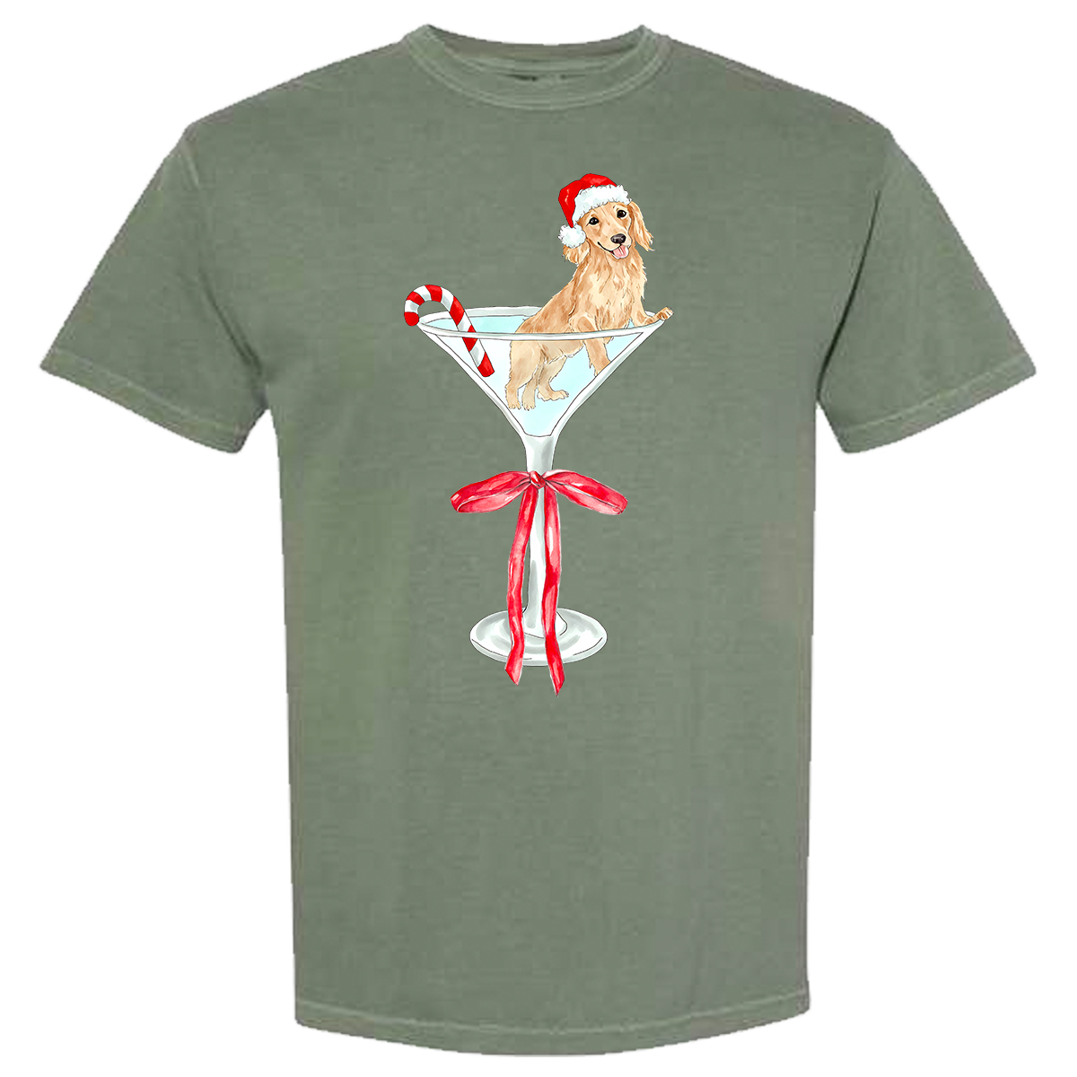 Christmas Mar-Weenie Comfort Color Tee