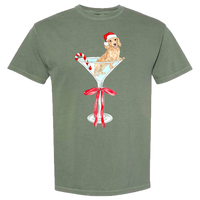 Christmas Mar-Weenie Comfort Color Tee