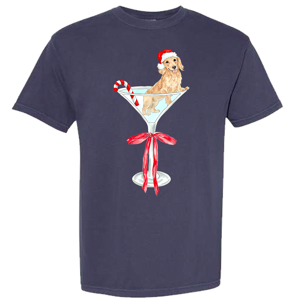 Christmas Mar-Weenie Comfort Color Tee