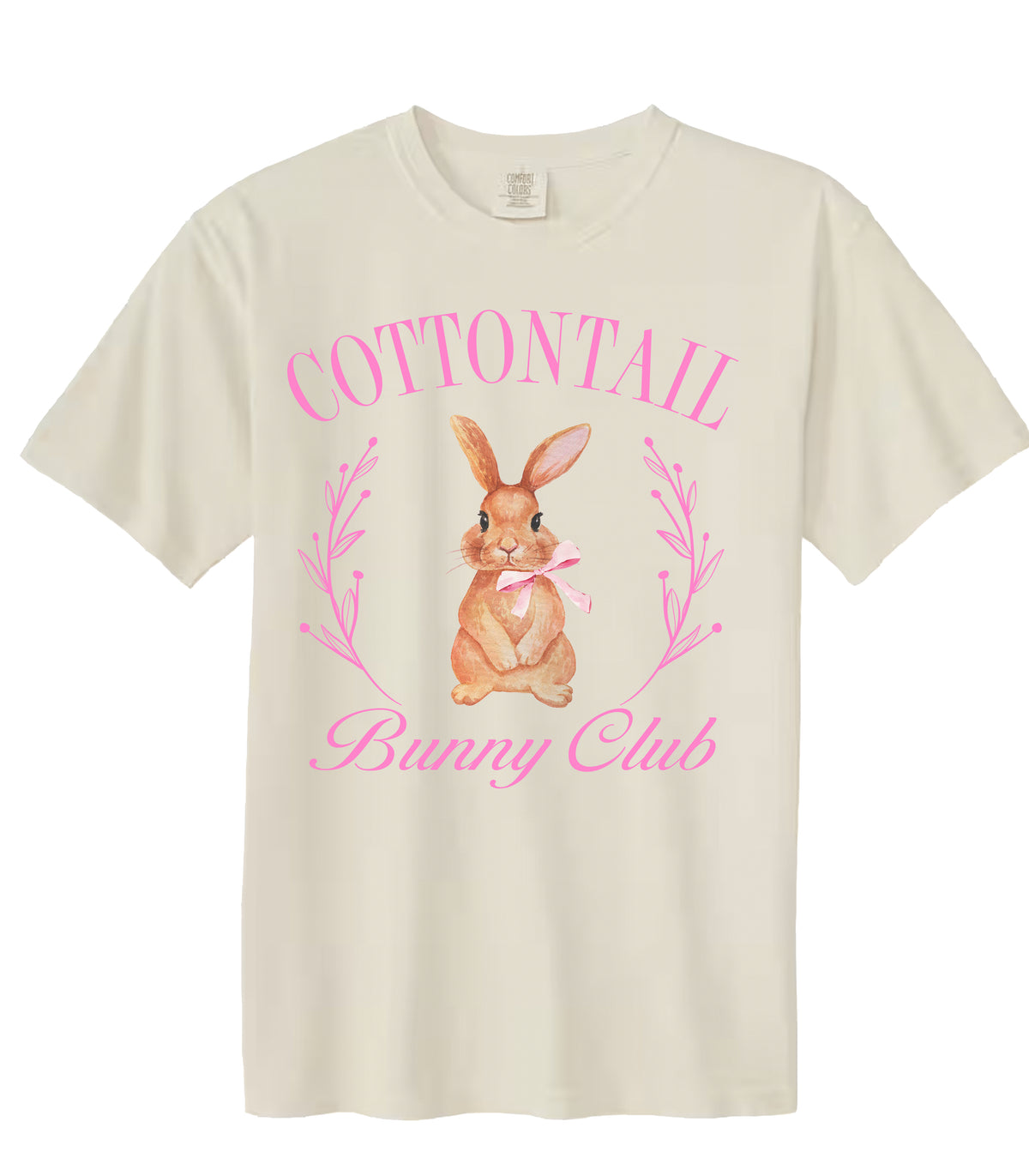 Cottontail Bunny Club Comfort Colors Tee