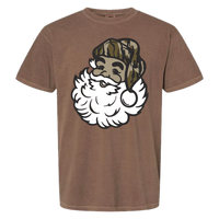 Camo Santa Comfort Color Tee