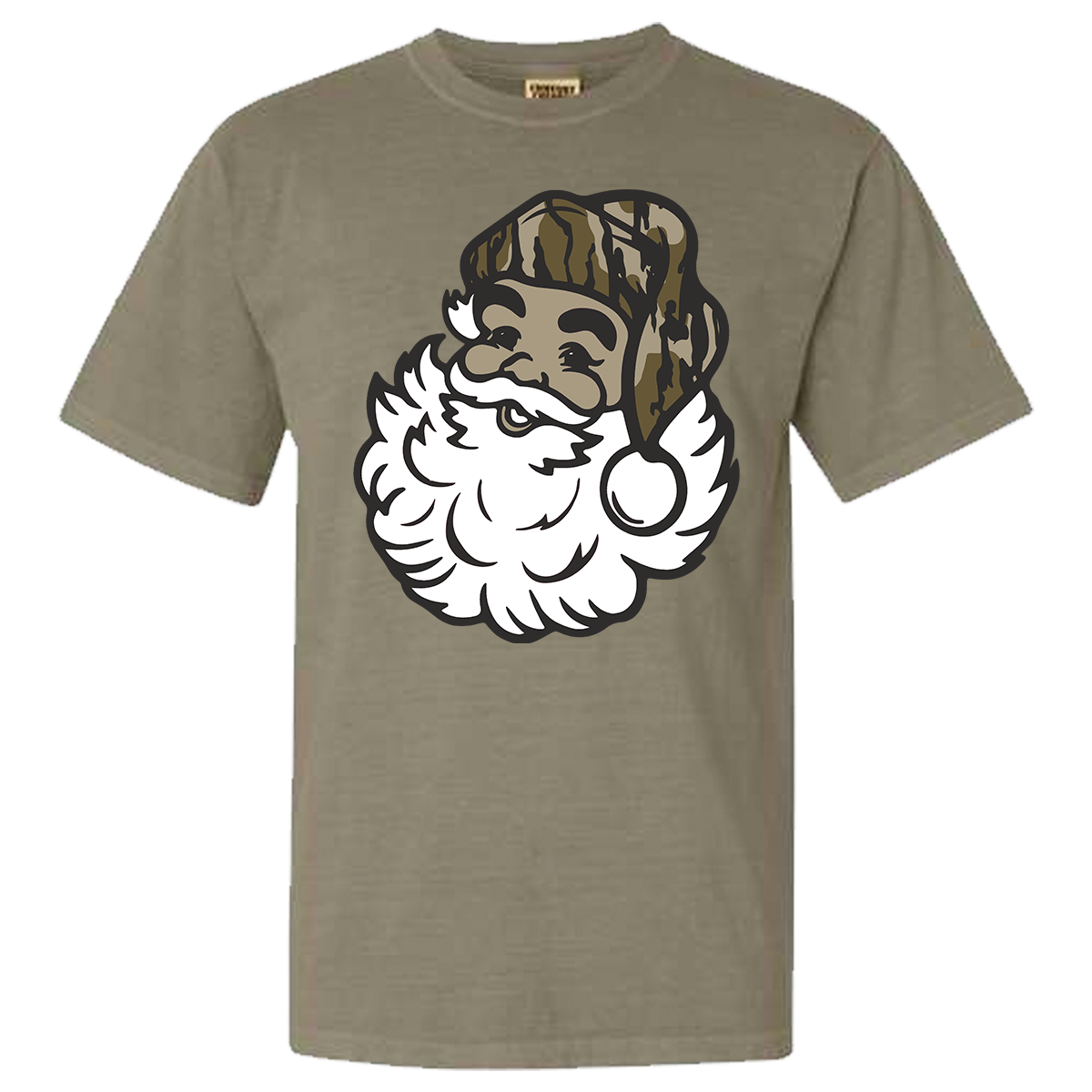 Camo Santa Comfort Color Tee