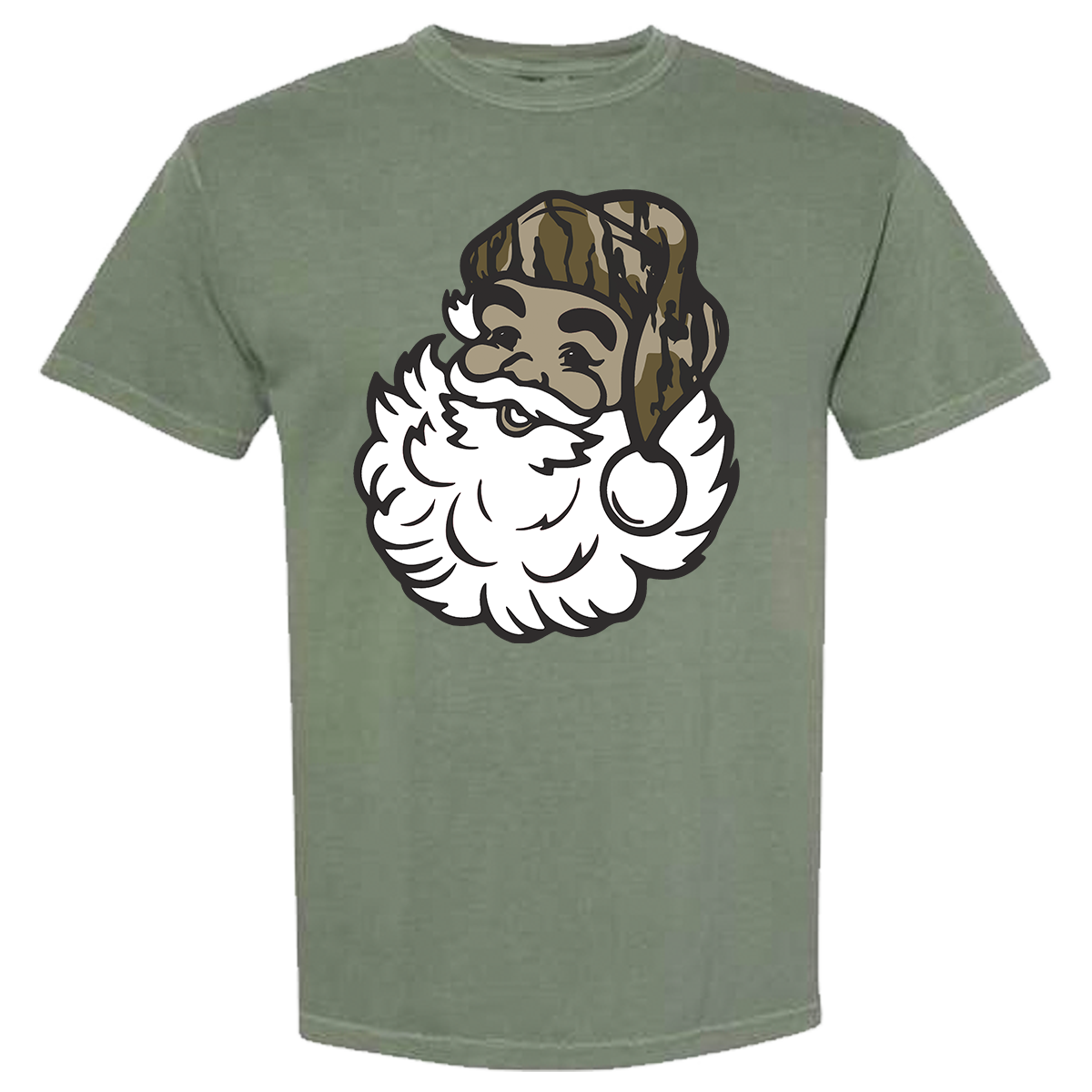 Camo Santa Comfort Color Tee