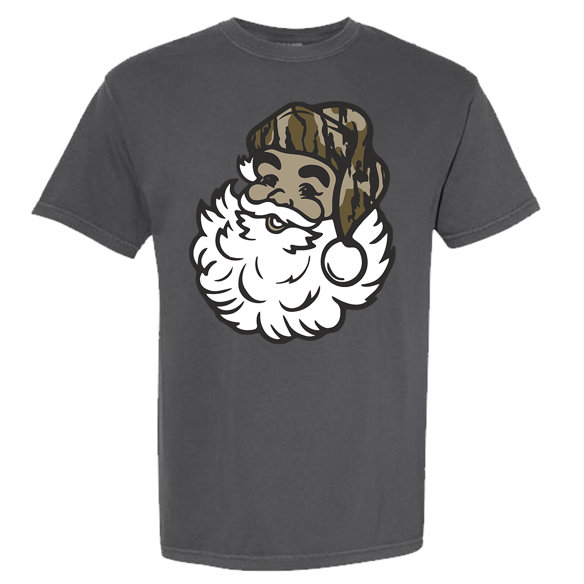 Camo Santa Comfort Color Tee