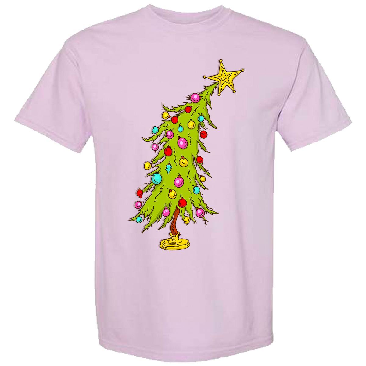 Christmas Tree Comfort Color Tee