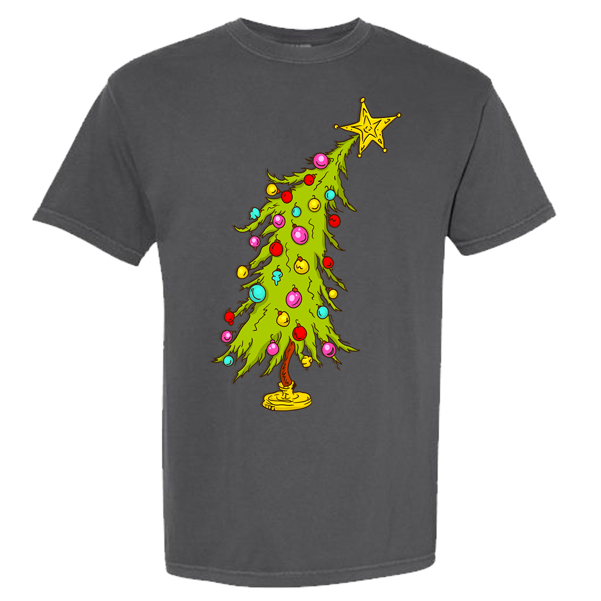 Christmas Tree Comfort Color Tee