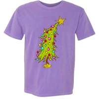 Christmas Tree Comfort Color Tee