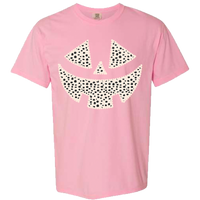 Dalmatian Pumpkin Face Comfort Color Tee