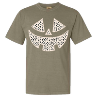 Dalmatian Pumpkin Face Comfort Color Tee