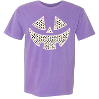 Dalmatian Pumpkin Face Comfort Color Tee