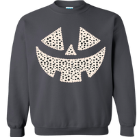 Dalmatian Pumpkin Face Sweatshirt