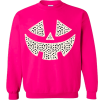 Dalmatian Pumpkin Face Sweatshirt