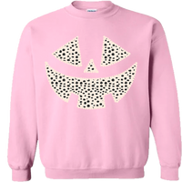 Dalmatian Pumpkin Face Sweatshirt