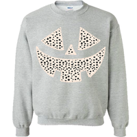 Dalmatian Pumpkin Face Sweatshirt