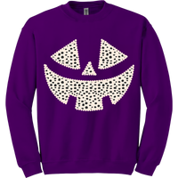 Dalmatian Pumpkin Face Sweatshirt