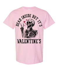 Dead Inside but it's Valentine's - Light Pink