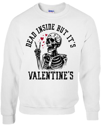 Dead Inside but it's Valentine's - White