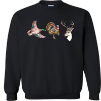 Duck Turkey Deer Sweatshirt