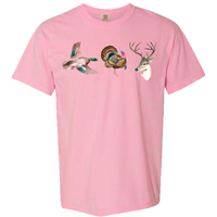 Duck Turkey Deer Comfort Color Tee