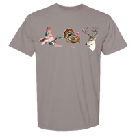 Duck Turkey Deer Comfort Color Tee