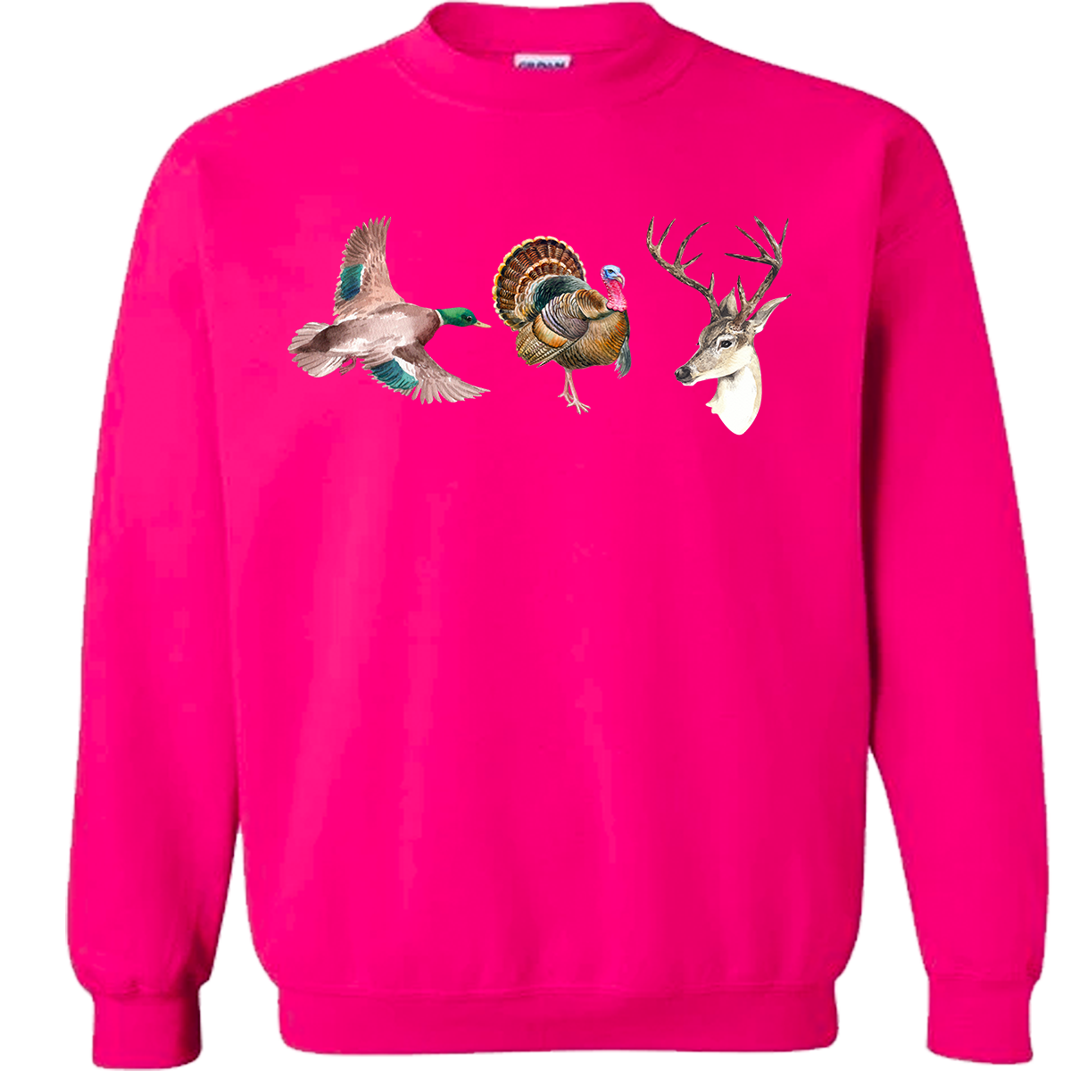 Duck Turkey Deer Sweatshirt