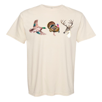 Duck Turkey Deer Comfort Color Tee