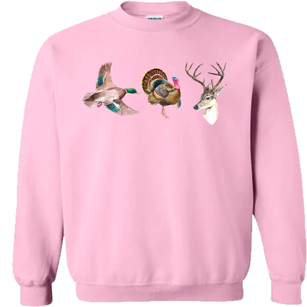 Duck Turkey Deer Sweatshirt