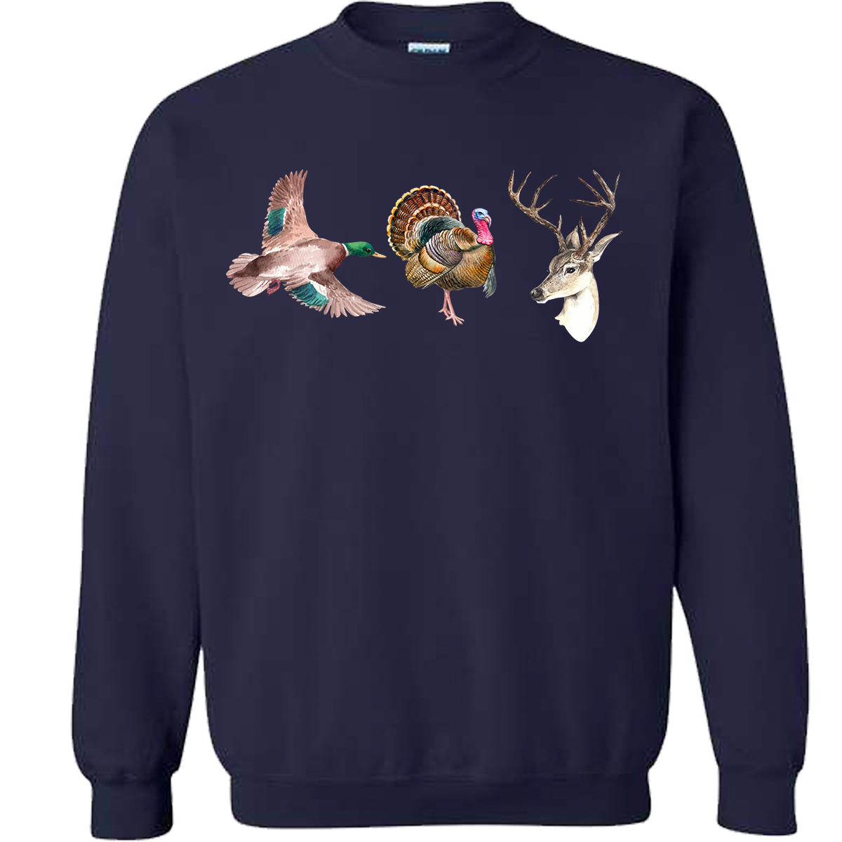 Duck Turkey Deer Sweatshirt